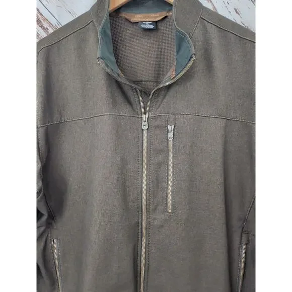 Kuhl Impakt Jacket  Espresso Brown Wind Resist Soft Shell - Picture 4 of 10